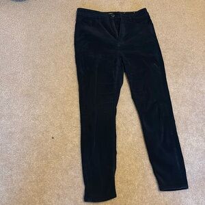 Loft velvet trousers size 6p blue